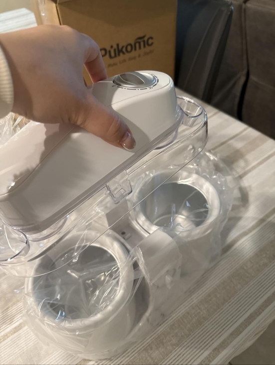 pukomc Other - Ice Cream Maker White Dual-Cup